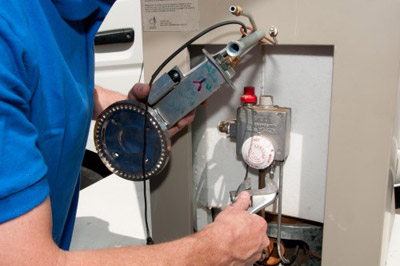 Jimm was called to do a water heater repair in Severn Maryland